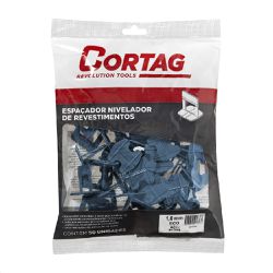 Espaçador Para Nivelador 1,0mm Com 50 Unidades ECO (61334) - Cortag