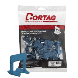 Espaçador Para Nivelador 1,0mm Com 50 Unidades ECO (61334) - Cortag
