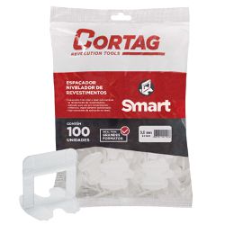 Espaçador Para Nivelador 3,0mm Com 100 Unidades SMART (62108) - Cortag
