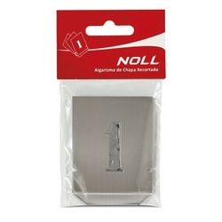 Jogo Algarismo Chapa Vazada 25mm - 10 Peças (136,0012) - Noll