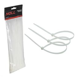 Abraçadeira de Nylon Natural 4mm X 300mm (80,0007) - Noll