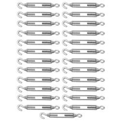 Kit Esticador Para Cabo De Aço Gancho/olhal 3/16'' 3,0001 (Com 25 Unidades) - Nord 