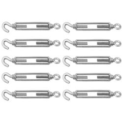 Kit Esticador Para Cabo De Aço Gancho/olhal 3/16'' 3,0001 (Com 10 Unidades) - Nord 