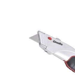 Estilete de Segurança Retrátil 165mm Com 5 Lâminas (711153) - Onsite