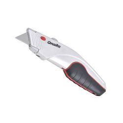 Estilete de Segurança Retrátil 165mm Com 5 Lâminas (711153) - Onsite