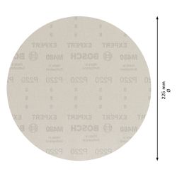 Disco de Lixa Expert M480 225mm G220, 25 peças - Bosch 