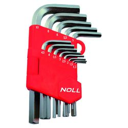 Jogo de Chaves Hexagonais 13 Peças (374,0003) - Noll