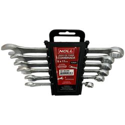 Jogo de Chaves Combinadas 6 Peças 8 - 17mm (408,0005) - Noll