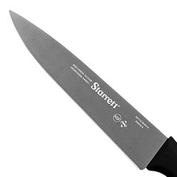 Faca de Carne Para Refile de Mesa Lâmina Triangular Estreita 6'' Com Cabo Preto (BKB302-6) - Starrett