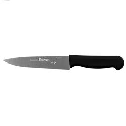 Faca de Carne Para Refile de Mesa Lâmina Triangular Estreita 6'' Com Cabo Preto (BKB302-6) - Starrett