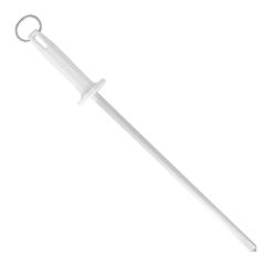 Chaira Haste Estriada 10'' / 25cm Cabo Branco (BKW407-10) - Starrett