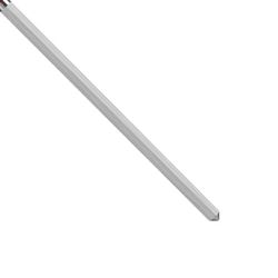 Chaira Haste Estriada Com Cabo Vermelho 10'' / 25cm (BKR407-10) - Starrett