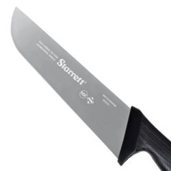 Faca de Carne Para Refile Aéreo Lâmina Reta Larga 10'' Com Cabo Preto (BKB203-10) - Starrett