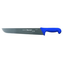 Faca de Carne Para Refile Aéreo Lâmina Reta Larga 12'' Com Cabo Azul (BKL203-12) - Starrett