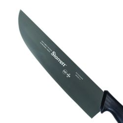 Faca de Carne Para Refile de Mesa Lâmina Reta Larga 12'' Com Cabo Preto (BKB303-12) - Starrett