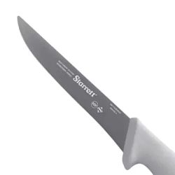 Faca de Desossa Lâmina Reta Larga 6'' Com Cabo Branco (BKW103-6) - Starrett