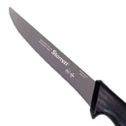 Faca de Desossa Lâmina Reta Larga 6'' Com Cabo Preto (BKB103-6) - Starrett