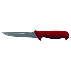 Faca de Desossa Lâmina Reta Larga 6'' Com Cabo Vermelho (BKR103-6) - Starrett