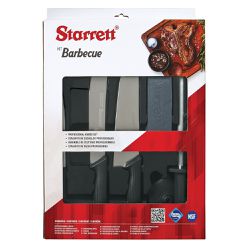 Kit de Facas Profissionais Barbecue Preto 6 Peças (BKK-6B) - Starrett