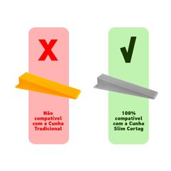 Espaçador Nivelador 1,0mm Slim (Caixa c/ 1000 Unidades) - Cortag