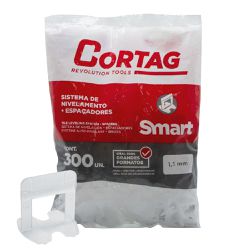 Espaçador Para Nivelador 1,5mm Com 300 Unidades Smart (61980) - Cortag