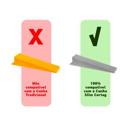 Espaçador Nivelador 2,0mm Slim (Caixa c/ 1000 Unidades) - Cortag