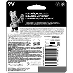 Bateria Alcalina 9V Com 1 Unidade (99695) - Duracell
