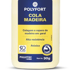 Cola Para Madeira Extra Forte Com 90g (IA022) - Pulvitec