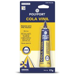 Cola Para Vinil Transparente Com 17g (AB001) - Pulvitec