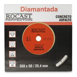 Disco Diamantado Para Concreto 14'' - 350mm (34,0006) - Rocast