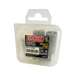 Inserto Postiço Longo - MF 20 x 1,5 Com 4 Peças (117,0068) - Rocast