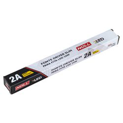 Fonte Driver Slim Para Fita de LED 24W - 2A (522,0007) - Noll LED