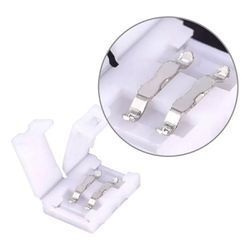 Emenda Branca Para Fita de LED 8mm (528,0004) - Noll LED