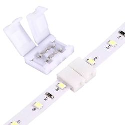 Emenda Branca Para Fita de LED 10mm (528,0005) - Noll LED