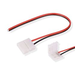 Emenda Branca Para Fita de Led Com Rabicho (528,0007) - Noll LED