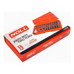 Jogo de Bits Tipo Torx Com 15 Peças (372,0002) - Noll