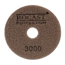 Kit Disco Diamantado Para Polir 4'' GR. 3000 Com 10 Unidades (545,0007) - Rocast