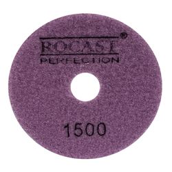 Kit Disco Diamantado Para Polir 4'' GR. 1500 Com 10 Unidades (545,0006) - Rocast