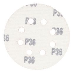 Kit Disco de Lixa Com Velcro 5'' GR. 36 Com 10 Unidades (243,0018) - Rocast