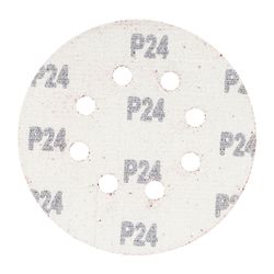 Kit Disco de Lixa Com Velcro 5'' GR. 24 Com 10 Unidades (243,0017) - Rocast