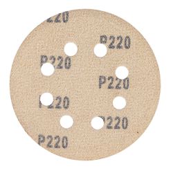 Kit Disco de Lixa Com Velcro 5'' GR. 220 Com 10 Unidades (243,0026) - Rocast