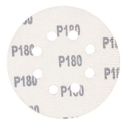 Kit Disco de Lixa Com Velcro 5'' GR. 180 Com 10 Unidades (243,0025) - Rocast
