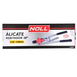 Alicate Rebitador Manual 18'' - 2,40 á 4,80mm (62,0012) - Noll