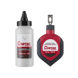 Carretel de Linha Com Giz Vermelho 30M (61810) - Cortag