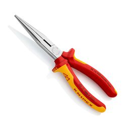 Alicate Bico Chato Longo Isolado 8'' - 1000V (26 16 200) - Knipex