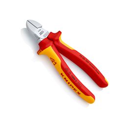 Alicate de Corte Diagonal Isolado 6.1/2'' (70 06 160) - Knipex