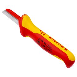 Faca Corta Cabo Isolada VDE 1000V - 190mm (98 54) - Knipex