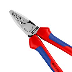 Alicate Crimpador Para Terminais de Cabo (97 72 180) - Knipex