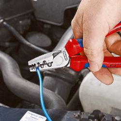 Alicate Crimpador Para Terminais de Cabo (97 72 180) - Knipex