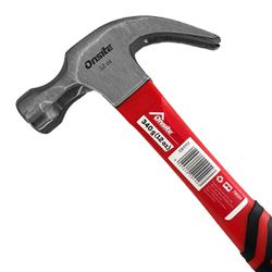 Martelo Carpinteiro Com Cabo de Fibra 25mm - 340g (706324) - Onsite